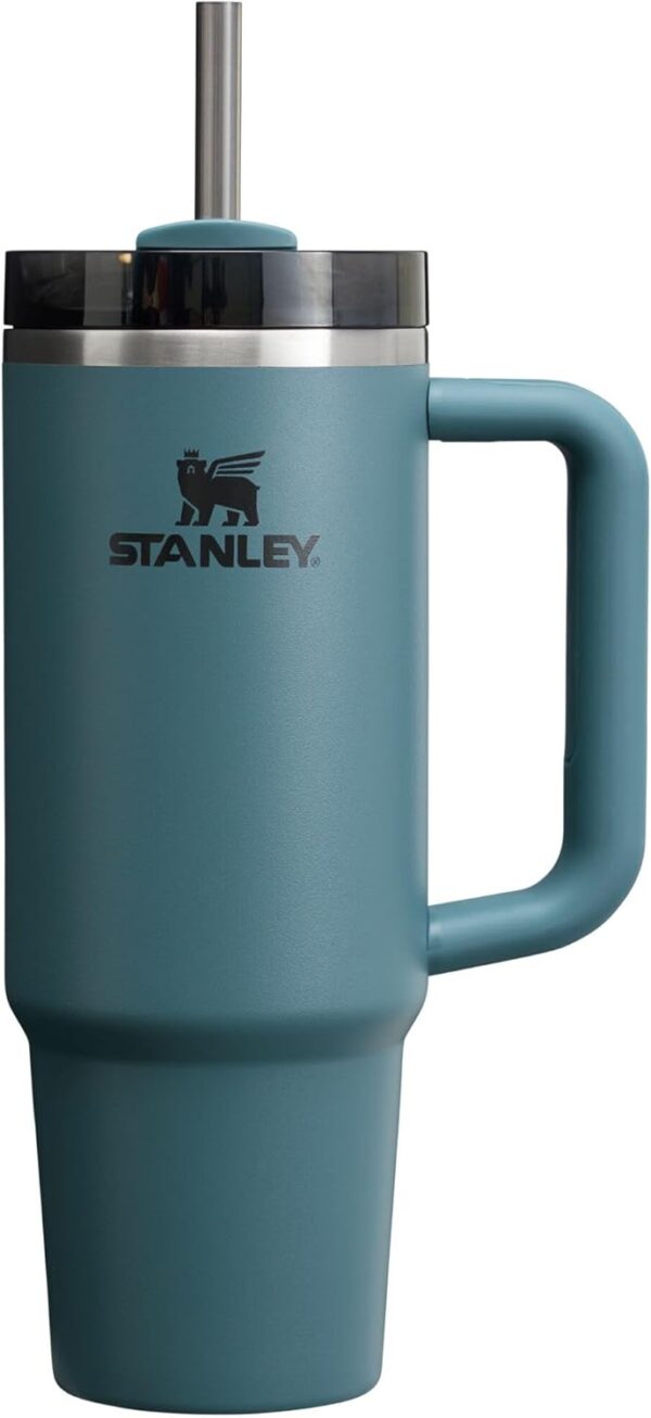 STANLEY Quencher H2.0 Tumbler with Handle and Straw 40 oz | Flowstate 3-Position Lid | Cup Holder Compatible for Travel | Insulated Stainless Steel Cup | BPA-Free | Cornflower Gloss - Image 387