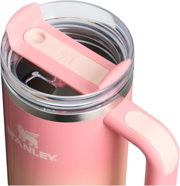 STANLEY Quencher H2.0 Tumbler with Handle and Straw 40 oz | Flowstate 3-Position Lid | Cup Holder Compatible for Travel | Insulated Stainless Steel Cup | BPA-Free | Cornflower Gloss - Image 499