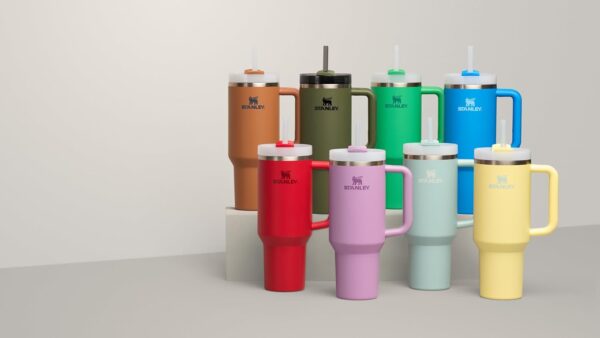 STANLEY Quencher H2.0 Tumbler with Handle and Straw 40 oz | Flowstate 3-Position Lid | Cup Holder Compatible for Travel | Insulated Stainless Steel Cup | BPA-Free | Cornflower Gloss - Image 82