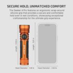 OLIGHT Seeker 4 Pro Rechargeable Flashlights, High Powerful Bright Light 4600 Lumens with USB C, Waterproof IPX8 for Emergencies, Camping, Searching (Cyber Violet Cool White) - Image 38