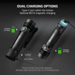 OLIGHT Seeker 4 Pro Rechargeable Flashlights, High Powerful Bright Light 4600 Lumens with USB C, Waterproof IPX8 for Emergencies, Camping, Searching (Cyber Violet Cool White) - Image 23