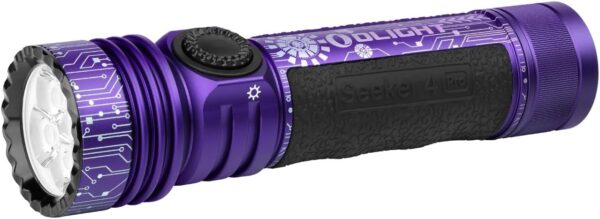 OLIGHT Seeker 4 Pro Rechargeable Flashlights, High Powerful Bright Light 4600 Lumens with USB C, Waterproof IPX8 for Emergencies, Camping, Searching (Cyber Violet Cool White) - Image 42