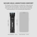 OLIGHT Seeker 4 Pro Rechargeable Flashlights, High Powerful Bright Light 4600 Lumens with USB C, Waterproof IPX8 for Emergencies, Camping, Searching (Cyber Violet Cool White) - Image 22