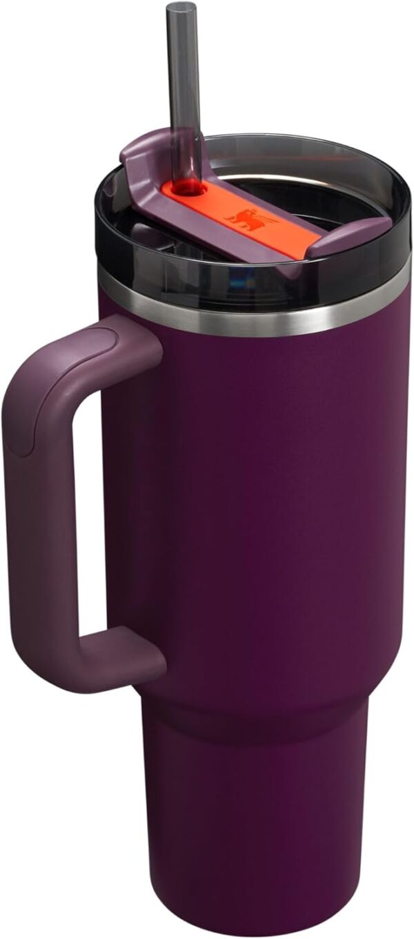 STANLEY Quencher H2.0 Tumbler with Handle and Straw 40 oz | Flowstate 3-Position Lid | Cup Holder Compatible for Travel | Insulated Stainless Steel Cup | BPA-Free | Cornflower Gloss - Image 411