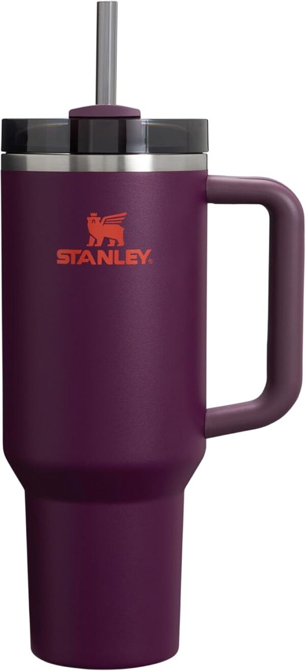 STANLEY Quencher H2.0 Tumbler with Handle and Straw 40 oz | Flowstate 3-Position Lid | Cup Holder Compatible for Travel | Insulated Stainless Steel Cup | BPA-Free | Cornflower Gloss - Image 410