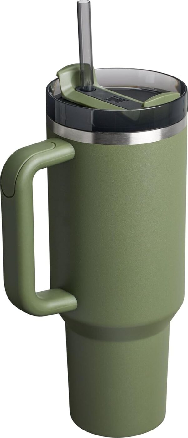 STANLEY Quencher H2.0 Tumbler with Handle and Straw 40 oz | Flowstate 3-Position Lid | Cup Holder Compatible for Travel | Insulated Stainless Steel Cup | BPA-Free | Cornflower Gloss - Image 372
