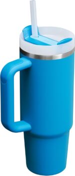 STANLEY Quencher H2.0 Tumbler with Handle and Straw 40 oz | Flowstate 3-Position Lid | Cup Holder Compatible for Travel | Insulated Stainless Steel Cup | BPA-Free | Cornflower Gloss - Image 116