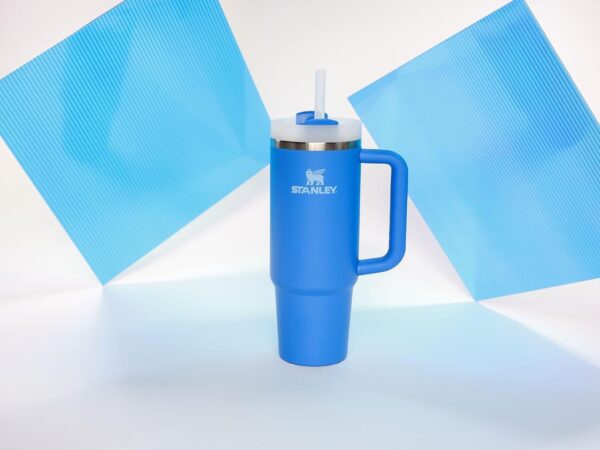 STANLEY Quencher H2.0 Tumbler with Handle and Straw 40 oz | Flowstate 3-Position Lid | Cup Holder Compatible for Travel | Insulated Stainless Steel Cup | BPA-Free | Cornflower Gloss - Image 120