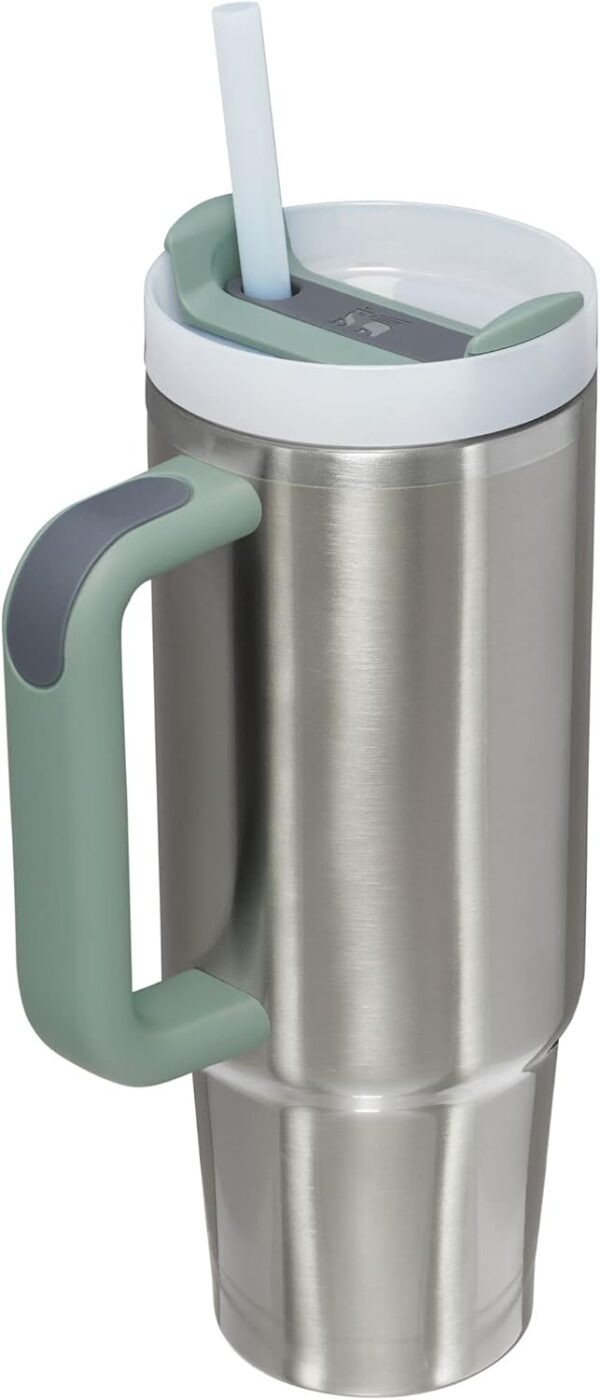 STANLEY Quencher H2.0 Tumbler with Handle and Straw 40 oz | Flowstate 3-Position Lid | Cup Holder Compatible for Travel | Insulated Stainless Steel Cup | BPA-Free | Cornflower Gloss - Image 184