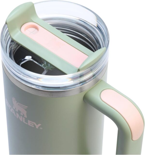 STANLEY Quencher H2.0 Tumbler with Handle and Straw 40 oz | Flowstate 3-Position Lid | Cup Holder Compatible for Travel | Insulated Stainless Steel Cup | BPA-Free | Cornflower Gloss - Image 314
