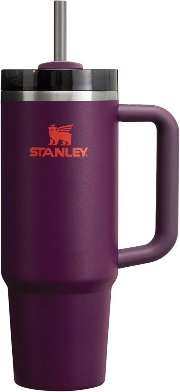 STANLEY Quencher H2.0 Tumbler with Handle and Straw 40 oz | Flowstate 3-Position Lid | Cup Holder Compatible for Travel | Insulated Stainless Steel Cup | BPA-Free | Cornflower Gloss - Image 317