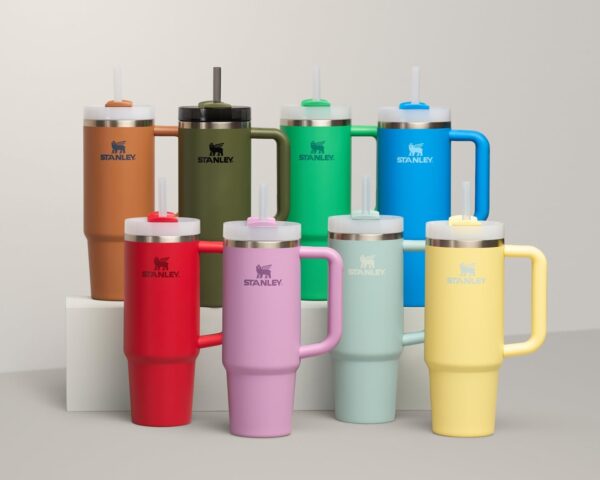 STANLEY Quencher H2.0 Tumbler with Handle and Straw 40 oz | Flowstate 3-Position Lid | Cup Holder Compatible for Travel | Insulated Stainless Steel Cup | BPA-Free | Cornflower Gloss - Image 58