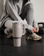 STANLEY Quencher H2.0 Tumbler with Handle and Straw 40 oz | Flowstate 3-Position Lid | Cup Holder Compatible for Travel | Insulated Stainless Steel Cup | BPA-Free | Cornflower Gloss - Image 489