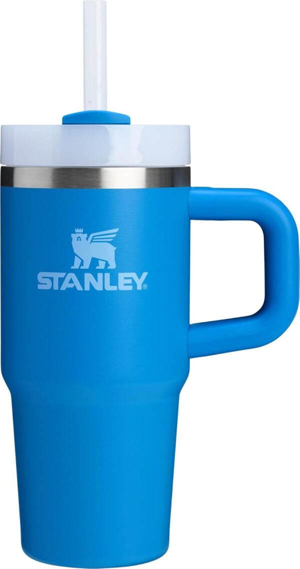 STANLEY Quencher H2.0 Tumbler with Handle and Straw 40 oz | Flowstate 3-Position Lid | Cup Holder Compatible for Travel | Insulated Stainless Steel Cup | BPA-Free | Cornflower Gloss - Image 436