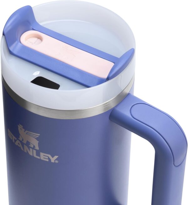 STANLEY Quencher H2.0 Tumbler with Handle and Straw 40 oz | Flowstate 3-Position Lid | Cup Holder Compatible for Travel | Insulated Stainless Steel Cup | BPA-Free | Cornflower Gloss - Image 407