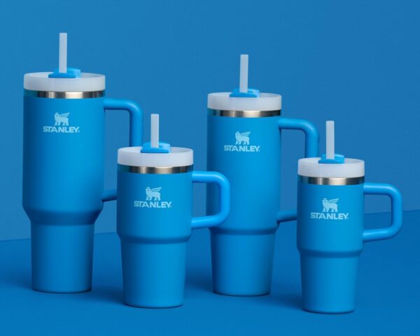 STANLEY Quencher H2.0 Tumbler with Handle and Straw 40 oz | Flowstate 3-Position Lid | Cup Holder Compatible for Travel | Insulated Stainless Steel Cup | BPA-Free | Cornflower Gloss - Image 118
