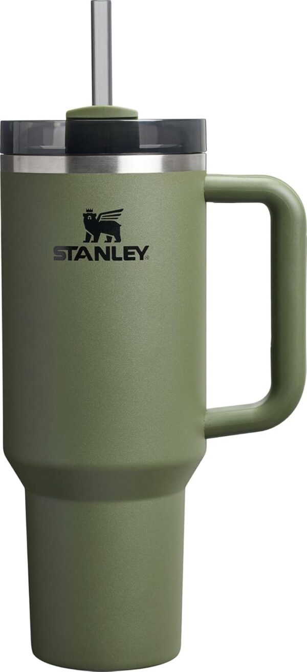 STANLEY Quencher H2.0 Tumbler with Handle and Straw 40 oz | Flowstate 3-Position Lid | Cup Holder Compatible for Travel | Insulated Stainless Steel Cup | BPA-Free | Cornflower Gloss - Image 370