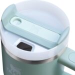 STANLEY Quencher H2.0 Tumbler with Handle and Straw 40 oz | Flowstate 3-Position Lid | Cup Holder Compatible for Travel | Insulated Stainless Steel Cup | BPA-Free | Cornflower Gloss - Image 514