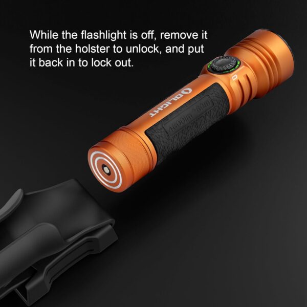 OLIGHT Seeker 4 Pro Rechargeable Flashlights, High Powerful Bright Light 4600 Lumens with USB C, Waterproof IPX8 for Emergencies, Camping, Searching (Cyber Violet Cool White) - Image 40