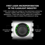 OLIGHT Seeker 4 Pro Rechargeable Flashlights, High Powerful Bright Light 4600 Lumens with USB C, Waterproof IPX8 for Emergencies, Camping, Searching (Cyber Violet Cool White) - Image 15