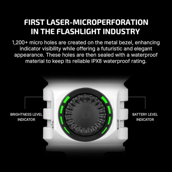OLIGHT Seeker 4 Pro Rechargeable Flashlights, High Powerful Bright Light 4600 Lumens with USB C, Waterproof IPX8 for Emergencies, Camping, Searching (Cyber Violet Cool White) - Image 15