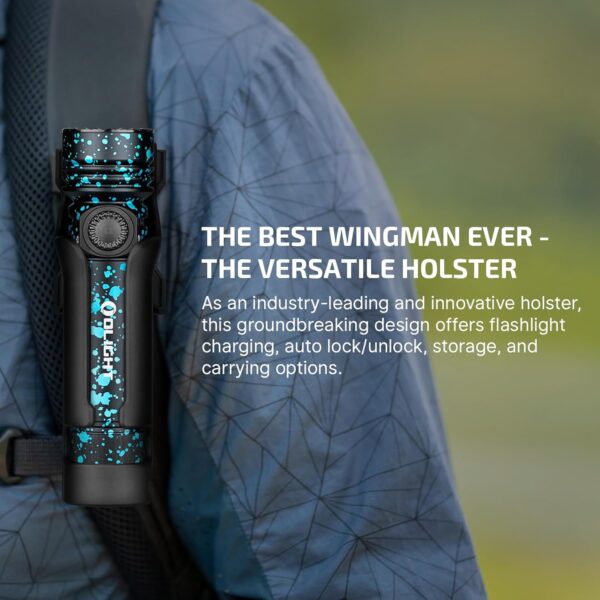 OLIGHT Seeker 4 Pro Rechargeable Flashlights, High Powerful Bright Light 4600 Lumens with USB C, Waterproof IPX8 for Emergencies, Camping, Searching (Cyber Violet Cool White) - Image 52