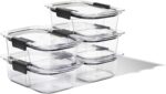 Rubbermaid Brilliance Food Storage Container, Large, 9.6 Cup, Clear 2024351 (Pack of 2) - Image 21