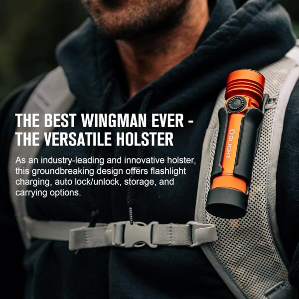OLIGHT Seeker 4 Pro Rechargeable Flashlights, High Powerful Bright Light 4600 Lumens with USB C, Waterproof IPX8 for Emergencies, Camping, Searching (Cyber Violet Cool White) - Image 36