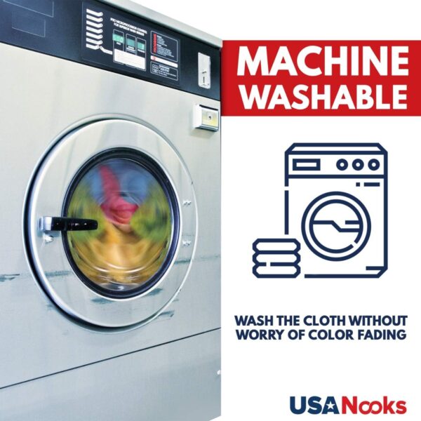 USANOOKS Microfiber Cleaning Cloth Grey - 12 Pcs (12.5"x12.5") - High Performance - 1200 Washes, Ultra Absorbent Microfiber Towel Weave Grime & Liquid for Streak-Free Mirror Shine - Car Washing Cloth - Image 26