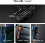 OLIGHT Seeker 4 Pro Rechargeable Flashlights, High Powerful Bright Light 4600 Lumens with USB C, Waterproof IPX8 for Emergencies, Camping, Searching (Cyber Violet Cool White) - Image 21