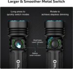 OLIGHT Seeker 4 Pro Rechargeable Flashlights, High Powerful Bright Light 4600 Lumens with USB C, Waterproof IPX8 for Emergencies, Camping, Searching (Cyber Violet Cool White) - Image 26
