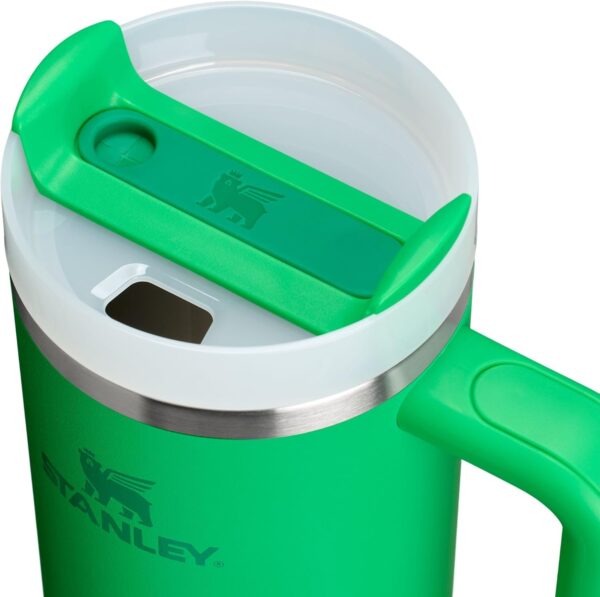 STANLEY Quencher H2.0 Tumbler with Handle and Straw 40 oz | Flowstate 3-Position Lid | Cup Holder Compatible for Travel | Insulated Stainless Steel Cup | BPA-Free | Cornflower Gloss - Image 56