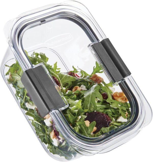 Rubbermaid Brilliance Food Storage Container, Large, 9.6 Cup, Clear 2024351 (Pack of 2) - Image 65