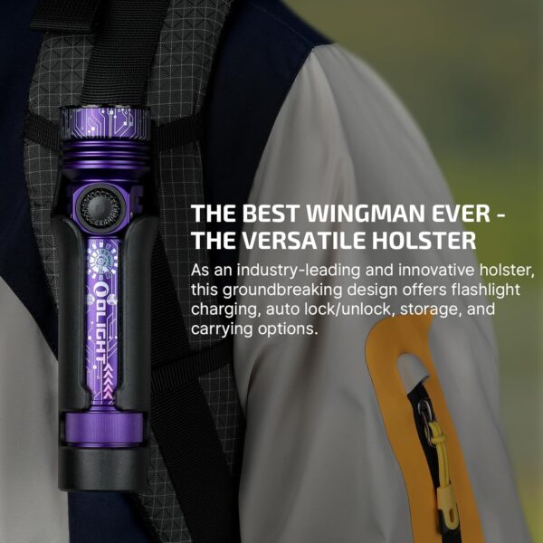 OLIGHT Seeker 4 Pro Rechargeable Flashlights, High Powerful Bright Light 4600 Lumens with USB C, Waterproof IPX8 for Emergencies, Camping, Searching (Cyber Violet Cool White) - Image 44