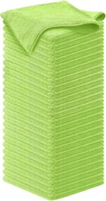 USANOOKS Microfiber Cleaning Cloth Grey - 12 Pcs (12.5"x12.5") - High Performance - 1200 Washes, Ultra Absorbent Microfiber Towel Weave Grime & Liquid for Streak-Free Mirror Shine - Car Washing Cloth - Image 35