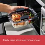 Rubbermaid Brilliance Food Storage Container, Large, 9.6 Cup, Clear 2024351 (Pack of 2) - Image 22