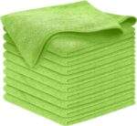 USANOOKS Microfiber Cleaning Cloth Grey - 12 Pcs (12.5"x12.5") - High Performance - 1200 Washes, Ultra Absorbent Microfiber Towel Weave Grime & Liquid for Streak-Free Mirror Shine - Car Washing Cloth - Image 9