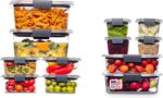 Rubbermaid Brilliance Food Storage Container, Large, 9.6 Cup, Clear 2024351 (Pack of 2) - Image 77