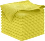 USANOOKS Microfiber Cleaning Cloth Grey - 12 Pcs (12.5"x12.5") - High Performance - 1200 Washes, Ultra Absorbent Microfiber Towel Weave Grime & Liquid for Streak-Free Mirror Shine - Car Washing Cloth - Image 82
