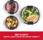 Rubbermaid Brilliance Food Storage Container, Large, 9.6 Cup, Clear 2024351 (Pack of 2) - Image 10