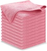 USANOOKS Microfiber Cleaning Cloth Grey - 12 Pcs (12.5"x12.5") - High Performance - 1200 Washes, Ultra Absorbent Microfiber Towel Weave Grime & Liquid for Streak-Free Mirror Shine - Car Washing Cloth - Image 29
