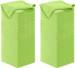 USANOOKS Microfiber Cleaning Cloth Grey - 12 Pcs (12.5"x12.5") - High Performance - 1200 Washes, Ultra Absorbent Microfiber Towel Weave Grime & Liquid for Streak-Free Mirror Shine - Car Washing Cloth - Image 61