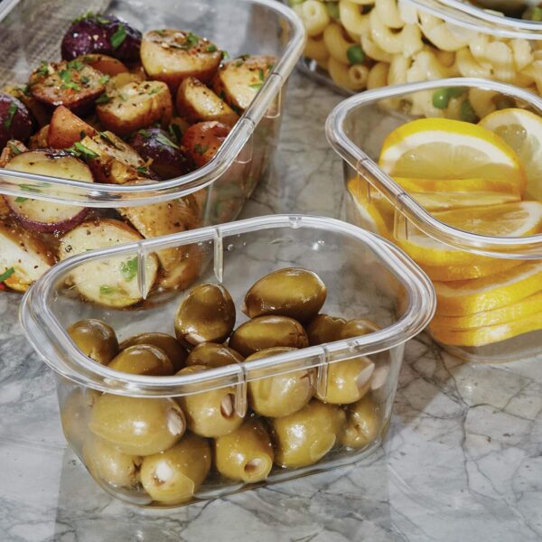 Rubbermaid Brilliance Food Storage Container, Large, 9.6 Cup, Clear 2024351 (Pack of 2) - Image 32