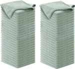 USANOOKS Microfiber Cleaning Cloth Grey - 12 Pcs (12.5"x12.5") - High Performance - 1200 Washes, Ultra Absorbent Microfiber Towel Weave Grime & Liquid for Streak-Free Mirror Shine - Car Washing Cloth - Image 41