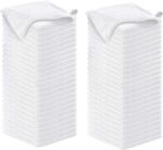 USANOOKS Microfiber Cleaning Cloth Grey - 12 Pcs (12.5"x12.5") - High Performance - 1200 Washes, Ultra Absorbent Microfiber Towel Weave Grime & Liquid for Streak-Free Mirror Shine - Car Washing Cloth - Image 104