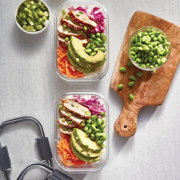 Rubbermaid Brilliance Food Storage Container, Large, 9.6 Cup, Clear 2024351 (Pack of 2) - Image 67