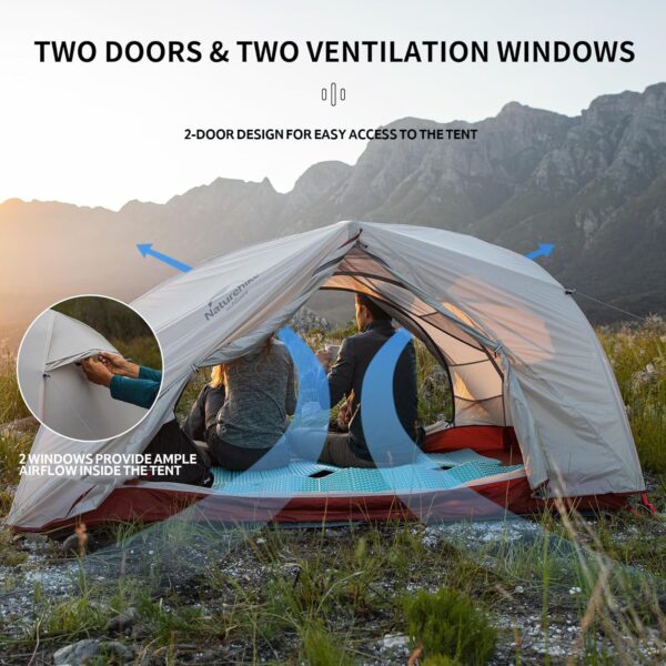 Star-River 2 person Ultralight Backpacking Tent - Image 4